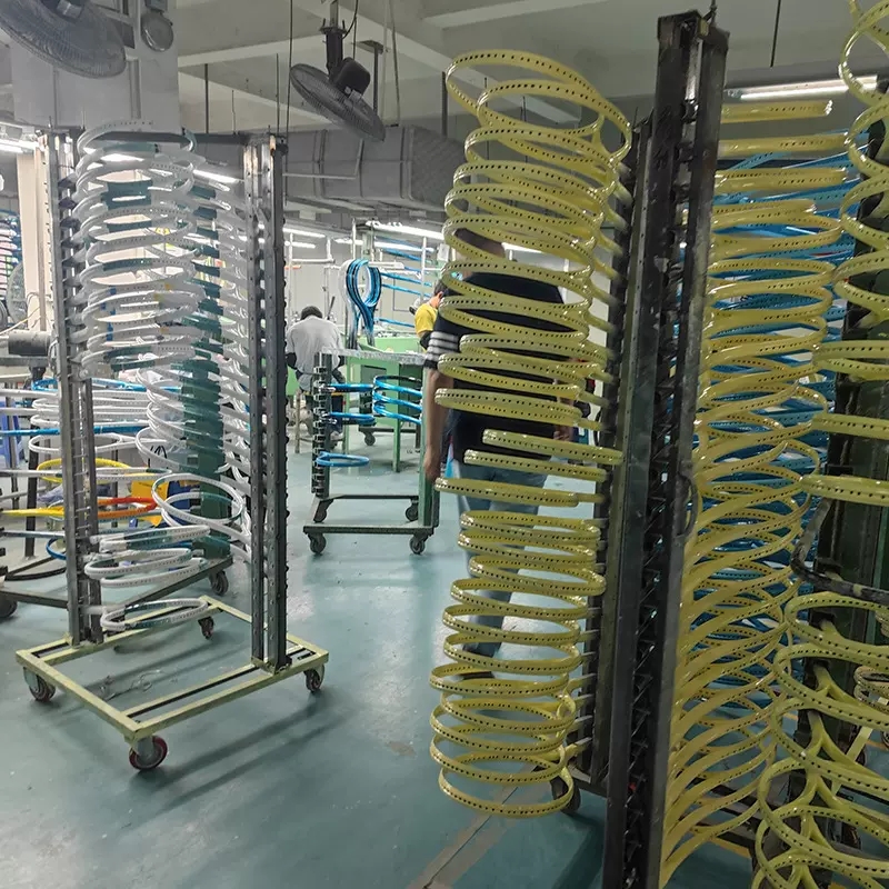 Raw material processing area
